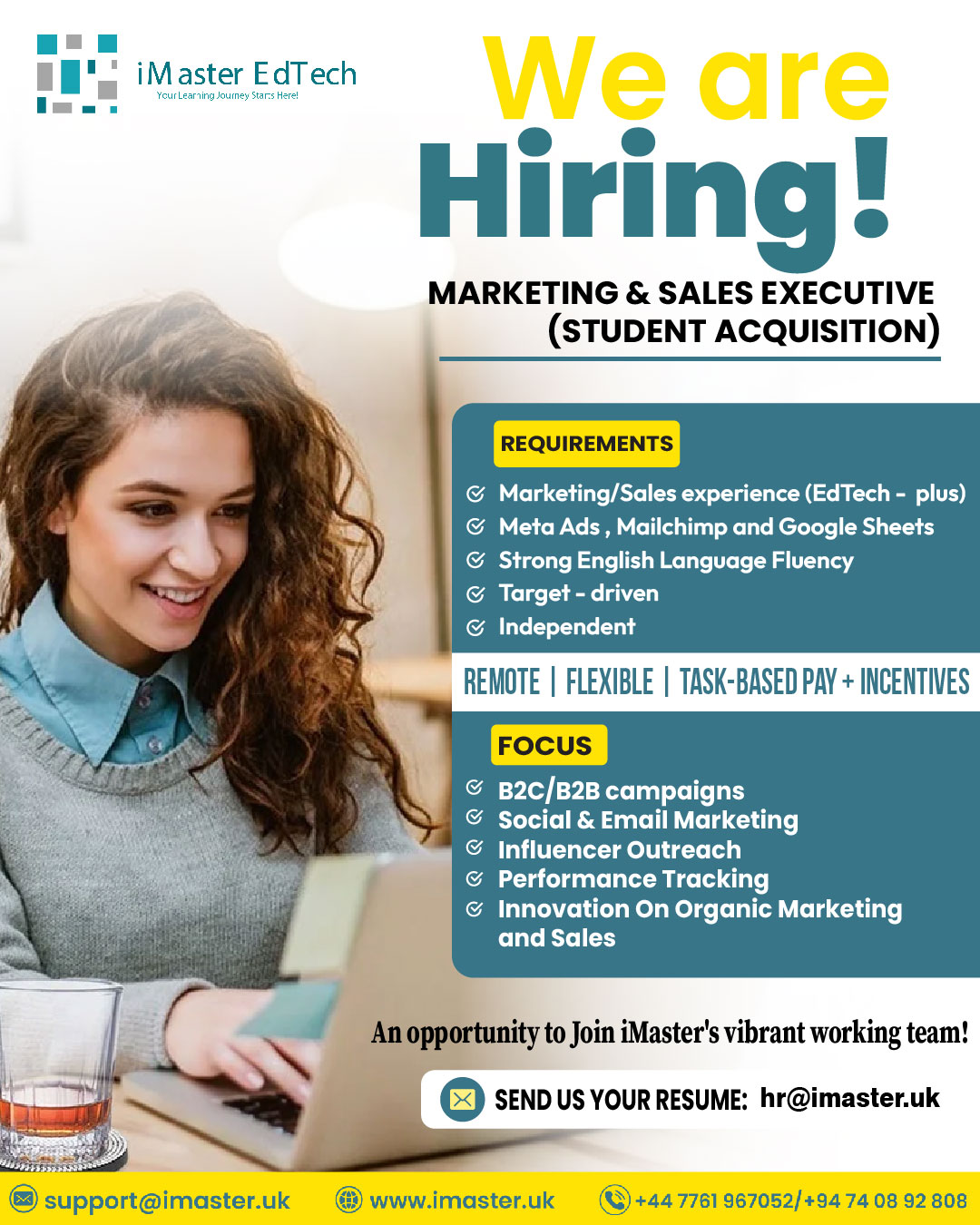 Marketing & Sales Executive